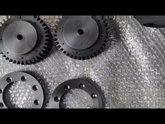 ロボット用ブラックゴムタンクトラック 48mm X 10mm X 84リンク 低騒音