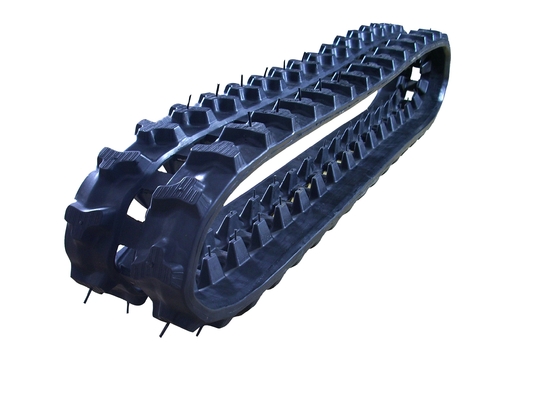 幅148mm Robot Rubber Tracks With 60mm Pitch 36 Links
