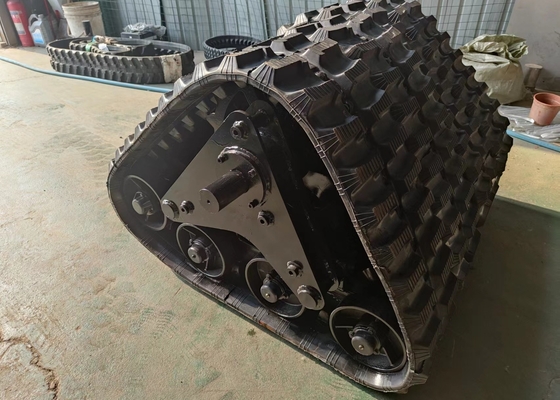 1000KG 負荷のカスタマイズされた農業用ゴム製トラック システム