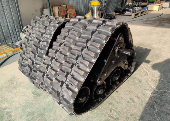 1000KG 負荷のカスタマイズされた農業用ゴム製トラック システム