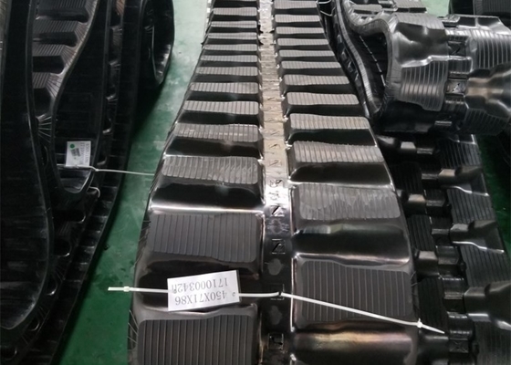 掘削機 ゴムトラックS 450 X 71 X 86 KUBOTA / HANIX / HYUNDAI用のリンク