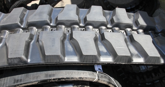 500x92x84W オーダーメイド 質の高い掘削機 ゴムクローラー ゴムトラック