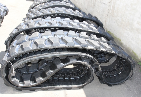 500x92x84W オーダーメイド 質の高い掘削機 ゴムクローラー ゴムトラック
