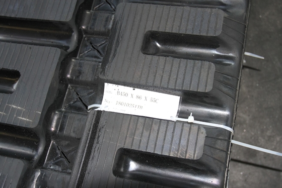 B450x86x55C C-Lug パターン スキッド ステア ローダー ゴム・トラック ゴム・クローラー