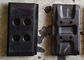 Lightweight Rubber Pads For Tracks , Paver Machine Small Rubber Pads