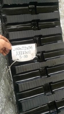 ゴムトラック 280x72x64 建設機械部品 エグババター ミニ エグババター ゴムトラック