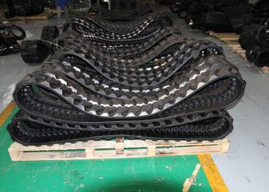 キューボタ K028 K030 ミニ掘削機用のゴムトラック 300x52.5x80