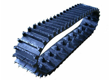 118mmの幅の軽量のロボット ゴム製トラック ダイアル式の調節可能な長さ