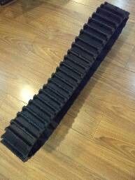 ゴム製物質的で小さいロボットは車輪の高性能との118mmを広く追跡します